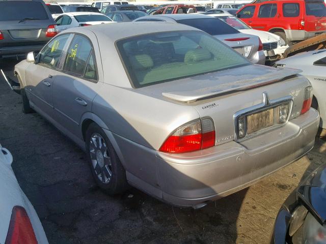 1LNHM87A13Y654866 - 2003 LINCOLN LS SILVER photo 3