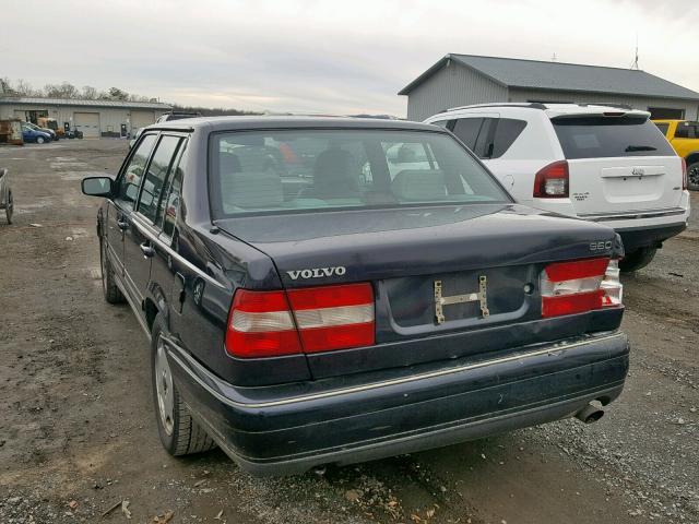 YV1KS9601T1086863 - 1996 VOLVO 960 BLACK photo 3