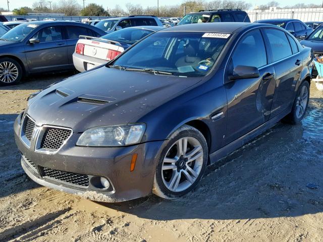 6G2ER57778L122125 - 2008 PONTIAC G8 SILVER photo 2