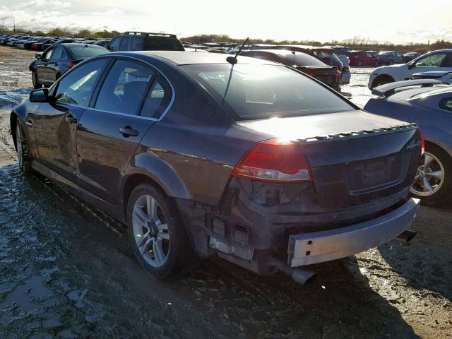 6G2ER57778L122125 - 2008 PONTIAC G8 SILVER photo 3