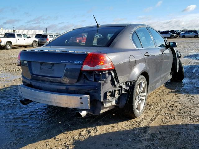 6G2ER57778L122125 - 2008 PONTIAC G8 SILVER photo 4