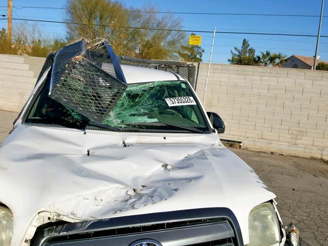 5TBJN32133S363593 - 2003 TOYOTA TUNDRA WHITE photo 9