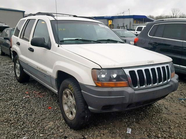 1J4G248SXYC353467 - 2000 JEEP GRAND CHER WHITE photo 1