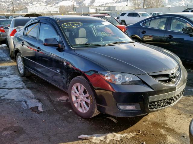 JM1BK123871746846 - 2007 MAZDA 3 S BLACK photo 1