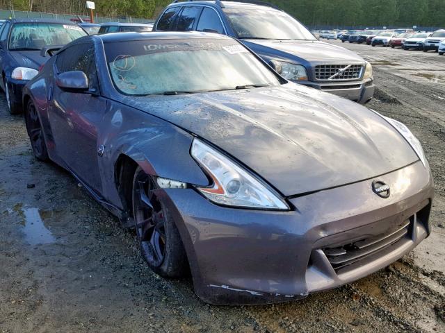 JN1AZ4EH6AM501875 - 2010 NISSAN 370Z GRAY photo 1