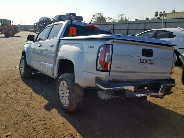 1GTP6DE1XG1351167 - 2016 GMC CANYON SLT SILVER photo 3