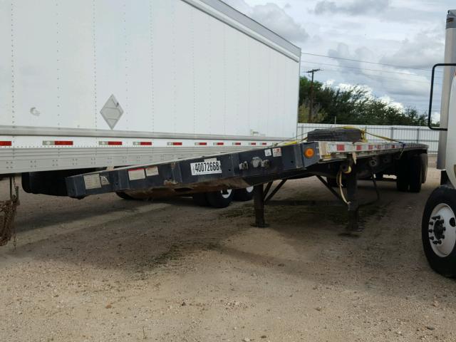 1GRDM96205M700481 - 2005 GREAT DANE TRAILER FLATBED BLACK photo 2