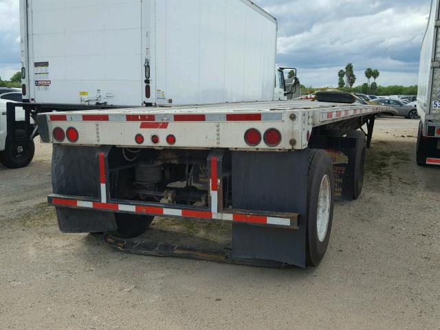 1GRDM96205M700481 - 2005 GREAT DANE TRAILER FLATBED BLACK photo 4