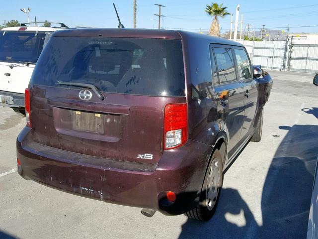 JTLZE4FE6CJ015835 - 2012 TOYOTA SCION XB 黑色 照片 4