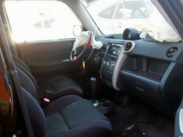 JTLKT324454019396 - 2005 TOYOTA SCION XB Қара фото 5