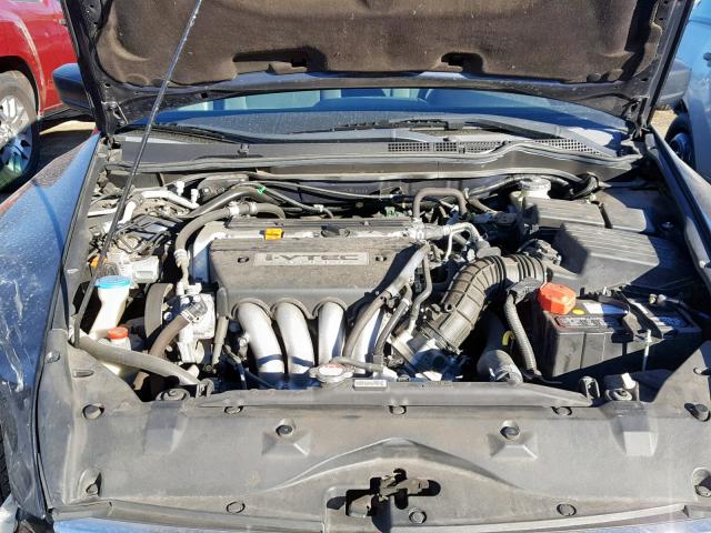 1HGCM56107A196588 - 2007 HONDA ACCORD VAL BLUE photo 7