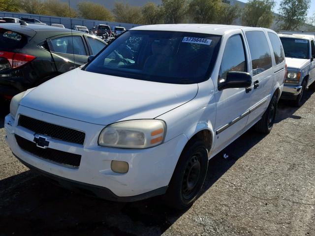 1GBDV13W88D208306 - 2008 CHEVROLET UPLANDER I WHITE photo 2