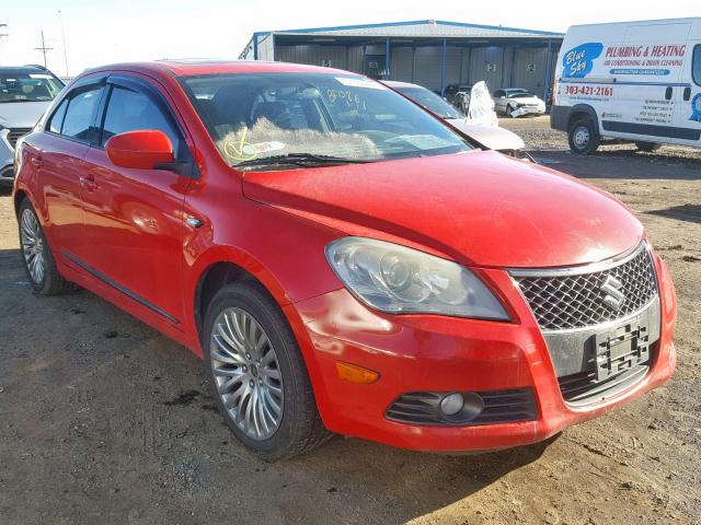 JS2RE9A59A6100870 - 2010 SUZUKI KIZASHI GT RED photo 1