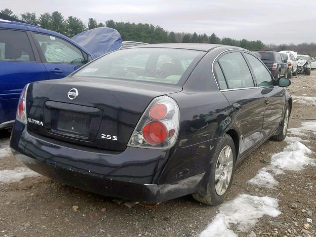 1N4AL11D26C270427 - 2006 NISSAN ALTIMA S BLACK photo 4