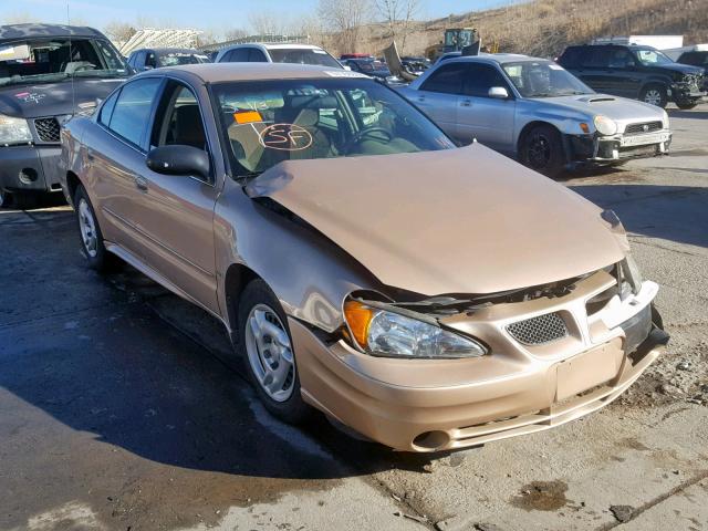 1G2NF52E44C194874 - 2004 PONTIAC GRAND AM S GOLD photo 1