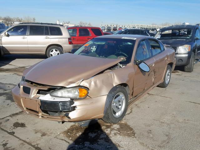 1G2NF52E44C194874 - 2004 PONTIAC GRAND AM S GOLD photo 2