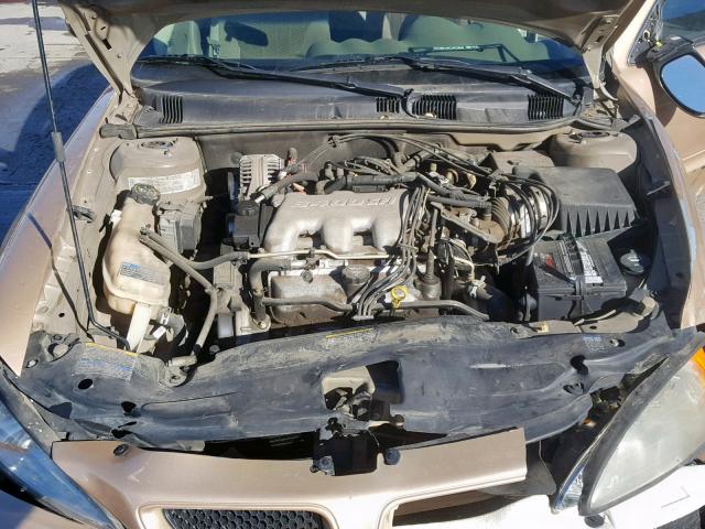 1G2NF52E44C194874 - 2004 PONTIAC GRAND AM S GOLD photo 7