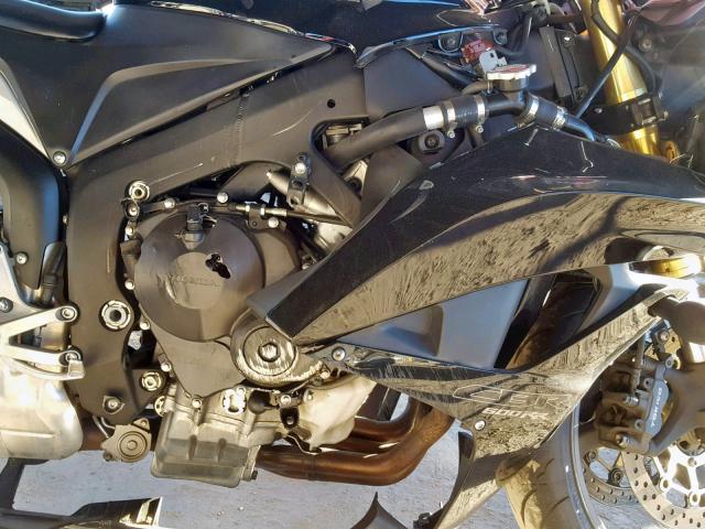 JH2PC4000CK500592 - 2012 HONDA CBR600 RR BLACK photo 7