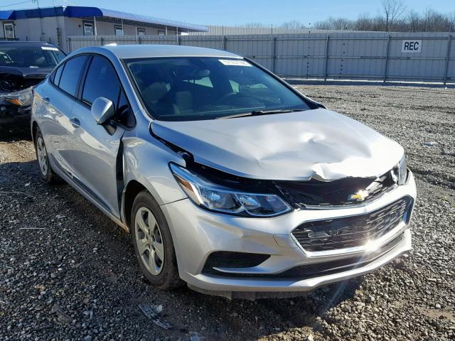 1G1BC5SM3J7202682 - 2018 CHEVROLET CRUZE LS SILVER photo 1