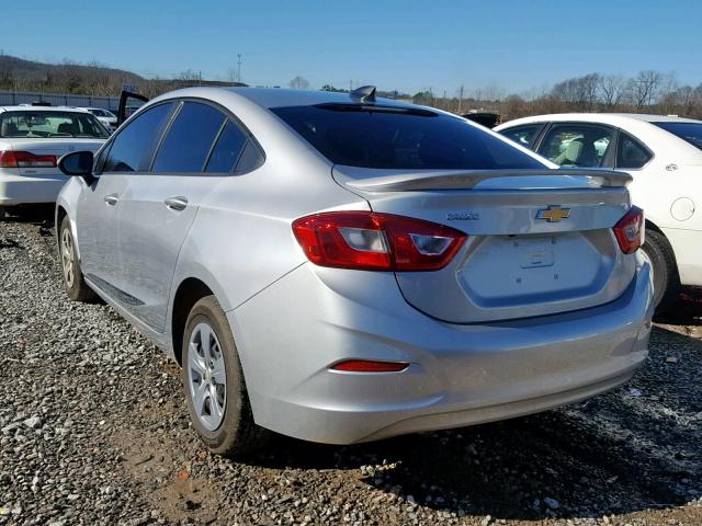 1G1BC5SM3J7202682 - 2018 CHEVROLET CRUZE LS SILVER photo 3