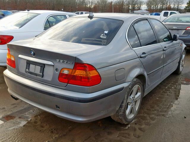 WBAEW53455PN37376 - 2005 BMW 330 XI SILVER photo 4