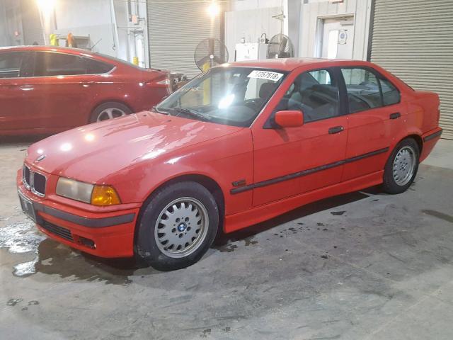 WBACD4322TAV36725 - 1996 BMW 328 I AUTO RED photo 2
