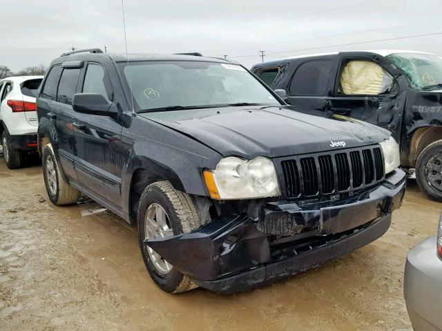 1J4HS48N45C536759 - 2005 JEEP GRAND CHER BLACK photo 1