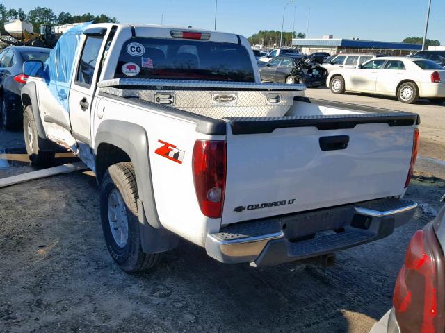 1GCDS13EX78240242 - 2007 CHEVROLET COLORADO WHITE photo 3