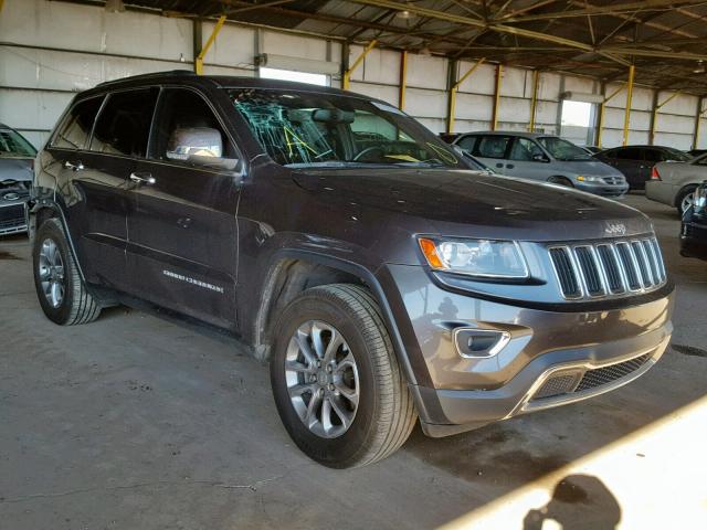 1C4RJFBG7EC238158 - 2014 JEEP GRAND CHER GRAY photo 1