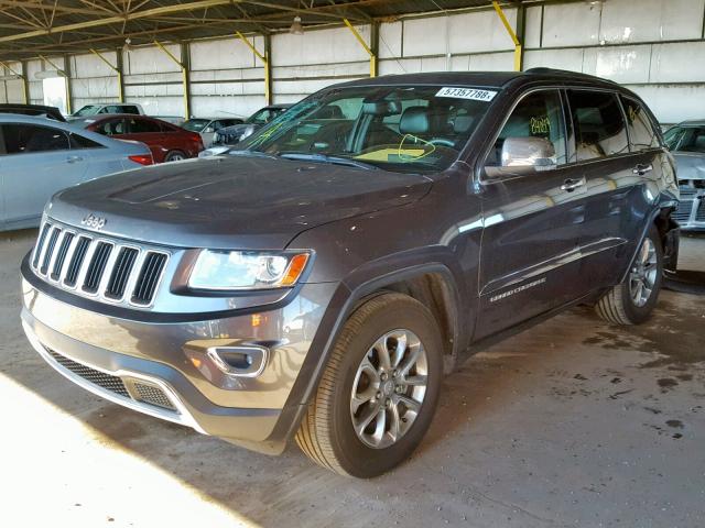 1C4RJFBG7EC238158 - 2014 JEEP GRAND CHER GRAY photo 2