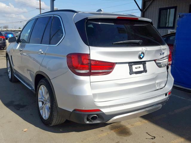 5UXKR2C58G0R69250 - 2016 BMW X5 SDRIVE3 SILVER photo 3
