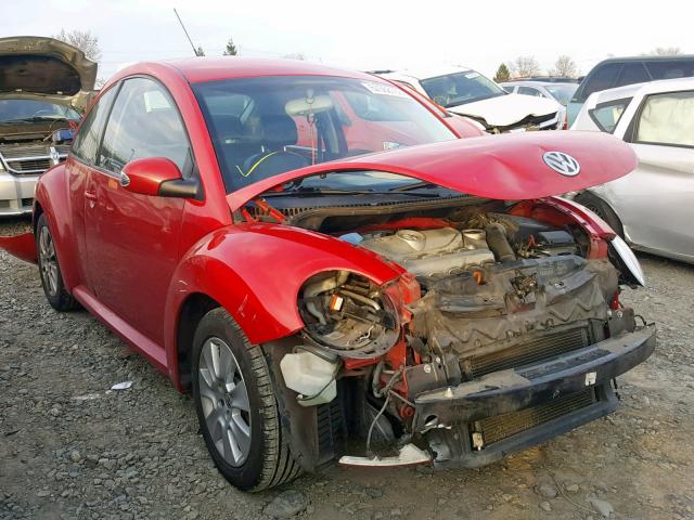 3VWPG31C58M509401 - 2008 VOLKSWAGEN NEW BEETLE RED photo 1