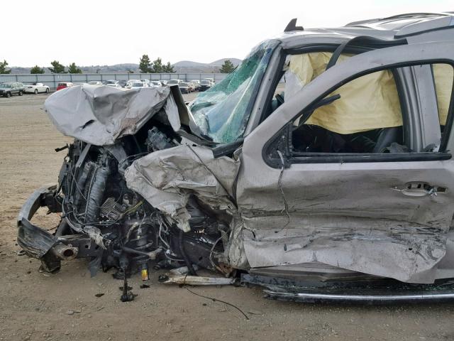 1GKFK63838J127585 - 2008 GMC YUKON DENA GRAY photo 10