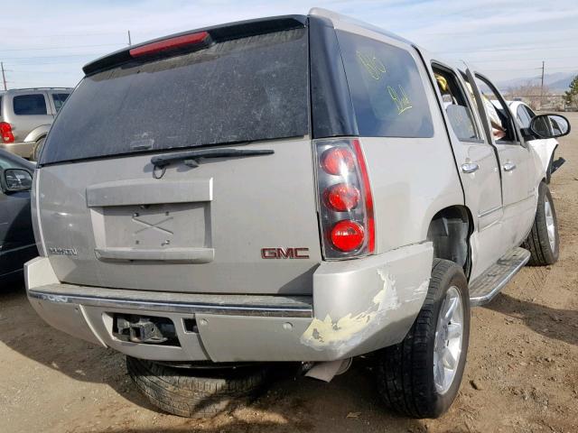 1GKFK63838J127585 - 2008 GMC YUKON DENA GRAY photo 4