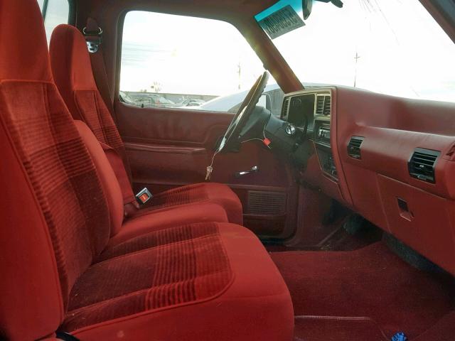 1FTCR10UXNPA99128 - 1992 FORD RANGER MAROON photo 5