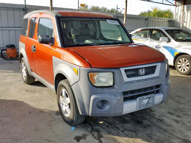 5J6YH18533L012366 - 2003 HONDA ELEMENT EX ORANGE photo 1