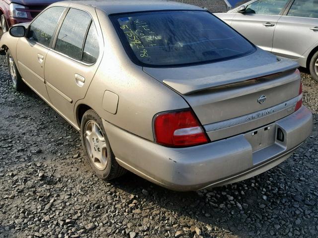 1N4DL01A51C186219 - 2001 NISSAN ALTIMA GXE GOLD photo 3