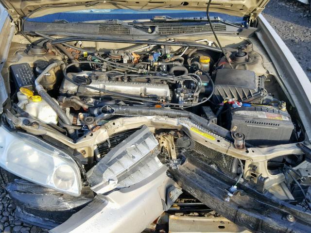 1N4DL01A51C186219 - 2001 NISSAN ALTIMA GXE GOLD photo 7