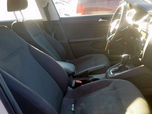 3VW2K7AJ8DM430135 - 2013 VOLKSWAGEN JETTA BASE Սպիտակ լուսանկար 5