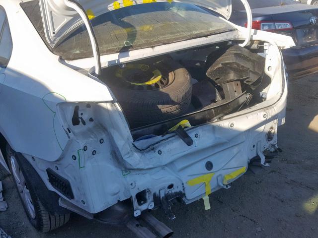 3VW2K7AJ8DM430135 - 2013 VOLKSWAGEN JETTA BASE Սպիտակ լուսանկար 9