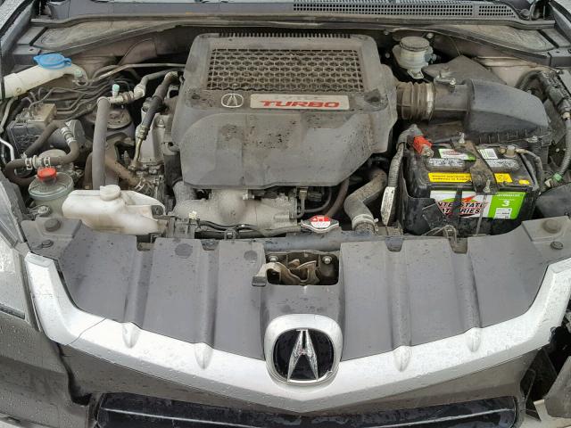 5J8TB18208A006620 - 2008 ACURA RDX GRAY photo 7