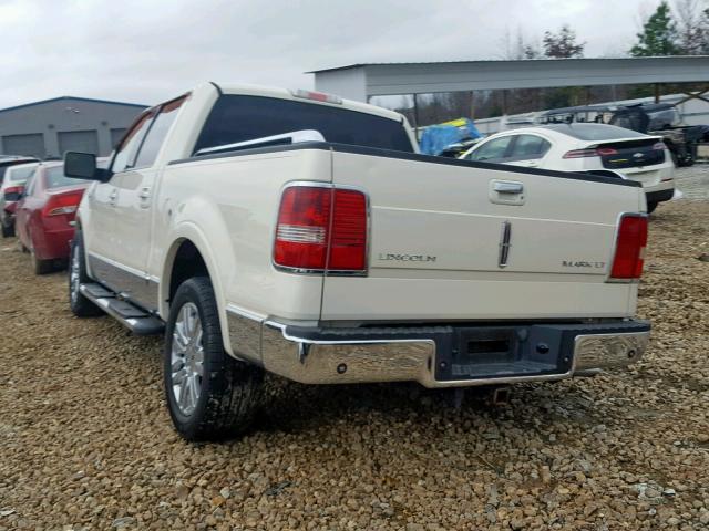 5LTPW16537FJ00491 - 2007 LINCOLN MARK LT CREAM photo 3