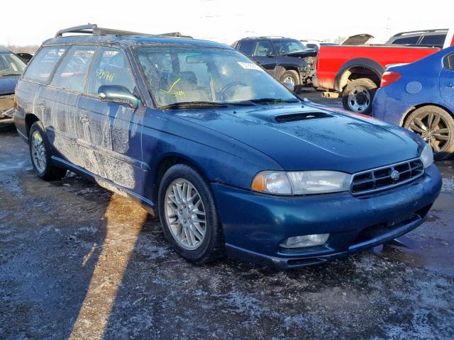 4S3BK6758W7315541 - 1998 SUBARU LEGACY GT GREEN photo 1