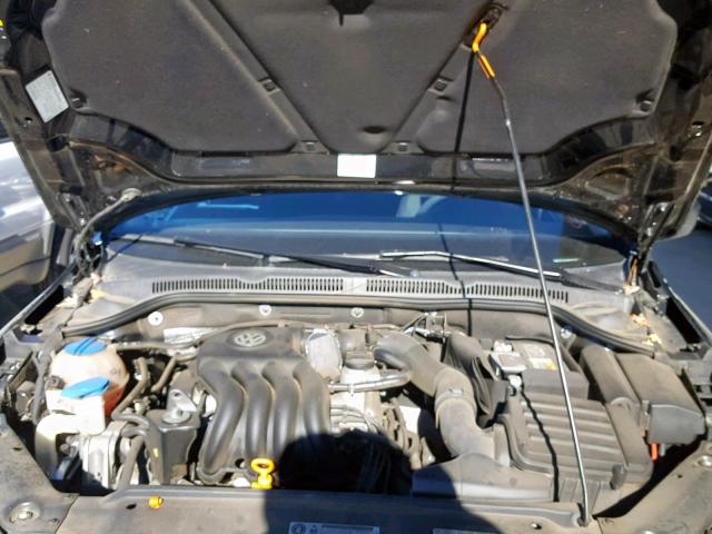 3VW2K7AJXDM280951 - 2013 VOLKSWAGEN JETTA BASE 黑色 照片 7