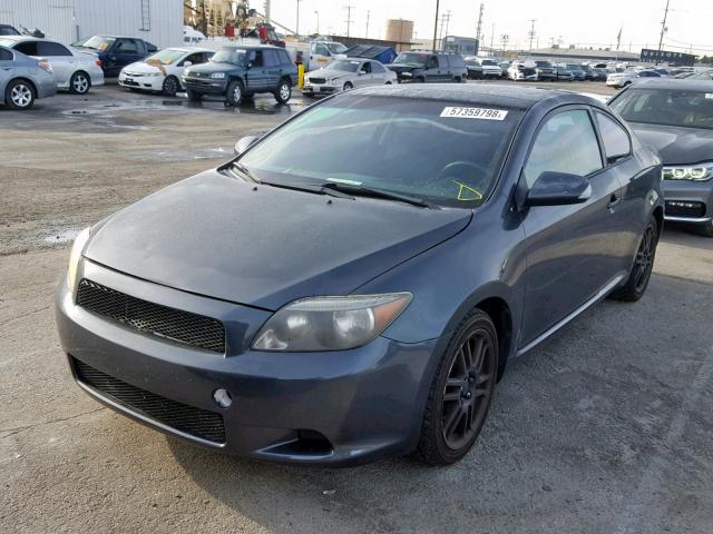JTKDE167X70161505 - 2007 TOYOTA SCION TC შავი ფოტო 2