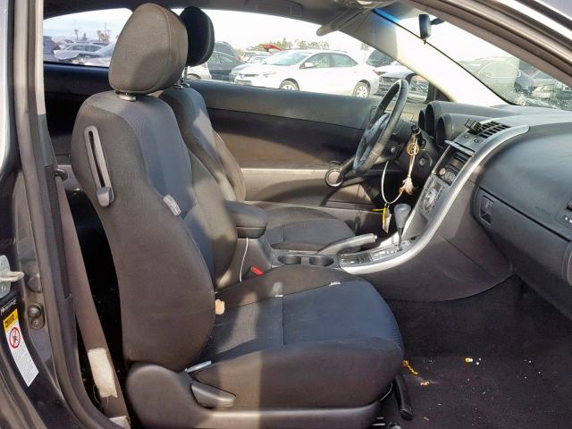 JTKDE167X70161505 - 2007 TOYOTA SCION TC შავი ფოტო 5