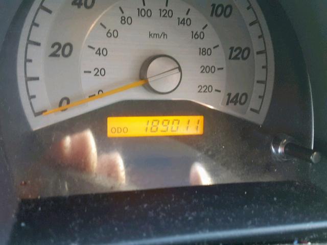 JTKDE167X70161505 - 2007 TOYOTA SCION TC შავი ფოტო 8