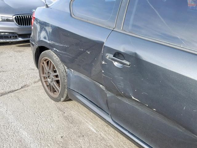 JTKDE167X70161505 - 2007 TOYOTA SCION TC შავი ფოტო 9