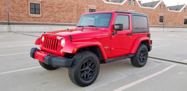 1C4AJWBG0HL599975 - 2017 JEEP WRANGLER S RED photo 4