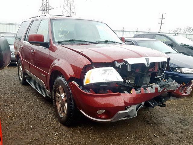 5LMFU28R64LJ07841 - 2004 LINCOLN NAVIGATOR MAROON photo 1